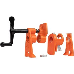 PONY PRO 3/4' 25MM PIPE CLAMP FIXTURE SELF STANDING FEET