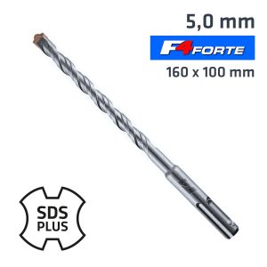 SDS PLUS DRILL HAMMER F4 BIT 160 X 100 5MM