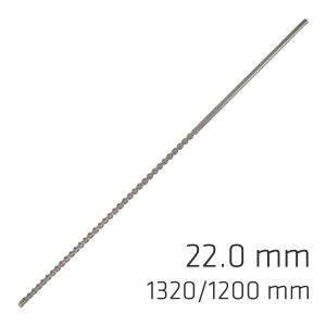 SDS MAX DRILL BIT 22MM 1320 1200MM