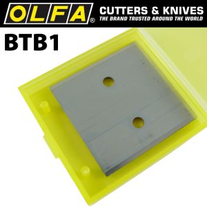 OLFA SPARE BTC SCRAPER BLADES 43MM