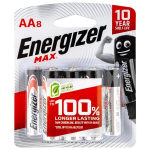 MAX AA BATTERY-8PACK (MOQ12 ) ENERGIZER