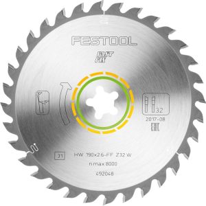SAW BLADE HW 190X2,6 FF W32