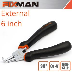 FIXMAN EXTERNAL CIRCLIP PLIERS 6'/145MM 90 DEG