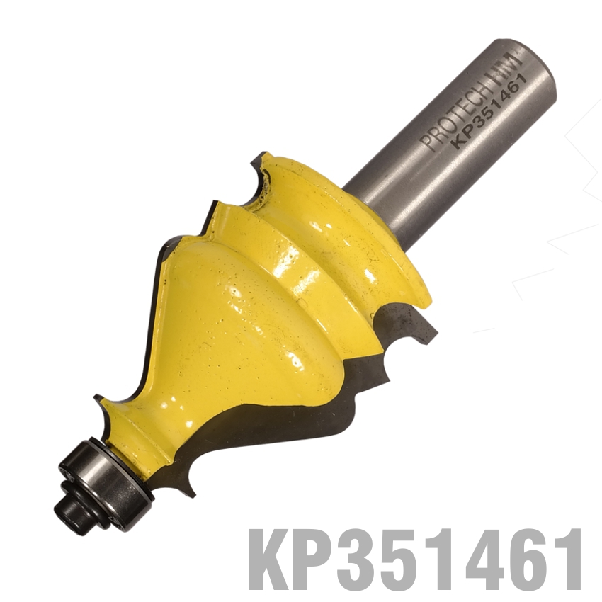 FACE MOULD BIT 1 3/8' X 1 5/8' RADIUS 1/8' 1/2' SHANK