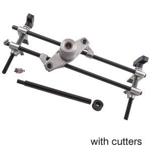 LOCK MORTICER WITH 18MM & 22MM CUTTERS IN PLASTIC CASE SCREW TYPE