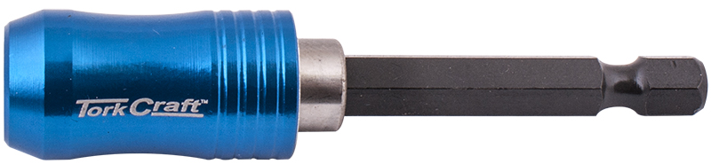 MAGNETIC BIT HOLDER 75MM ONE TOUCH CARDED 1/4' HEX