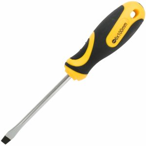 SCREWDRIVER SLOTTED 6 X 100MM