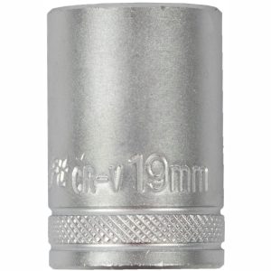 SOCKET 19MM X 25.8MM 1/2' DRIVE CRV 12 POINT