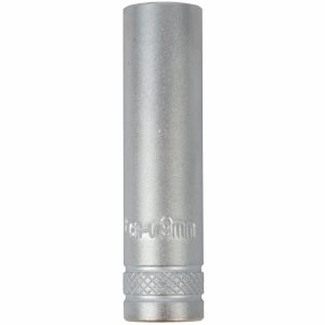 SOCKET 9MM 1/4' DR DEEP SOCKET CRV 12 POINT