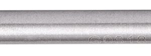 ROTARY BURR TUNGSTEN 6X18X6MM CONICAL CURVE