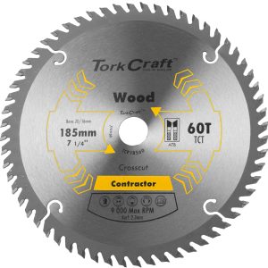 BLADE CONTRACTOR 185X60T 20/16 CIRCULAR SAW TCT