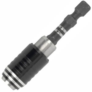 QUICK CHANGE BIT HOLDER 1/4' 65MM IMPACT CARDED