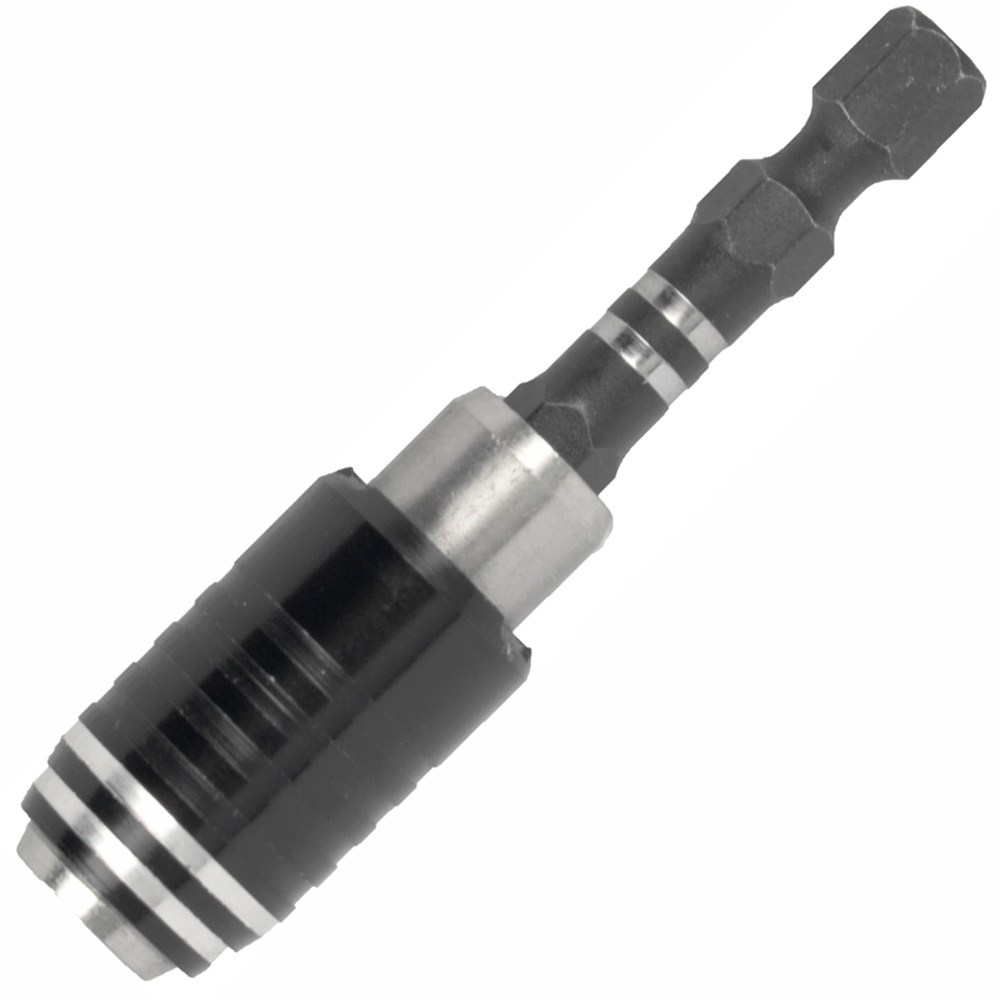 QUICK CHANGE BIT HOLDER 1/4' 65MM IMPACT CARDED