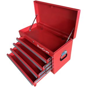 TOP BOX EMPTY 4 DRAWER & TOP TRAY 660 X 310 X 380MM TOOL BOX