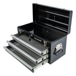 TOP BOX EMPTY 3 DRAWER AND TOP TRAY 535X255X315MM TRACKTOOL BOX